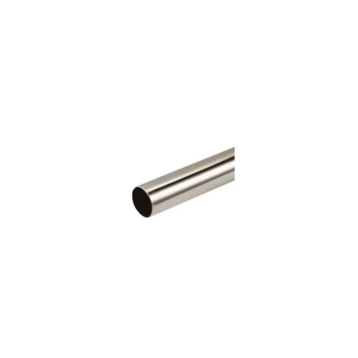 Gordijnroede 200 cm RVS Metaal - Ø28mm^ Outlet