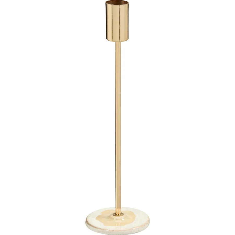 Kandelaar Oppido Goud/ 26 cm^ New