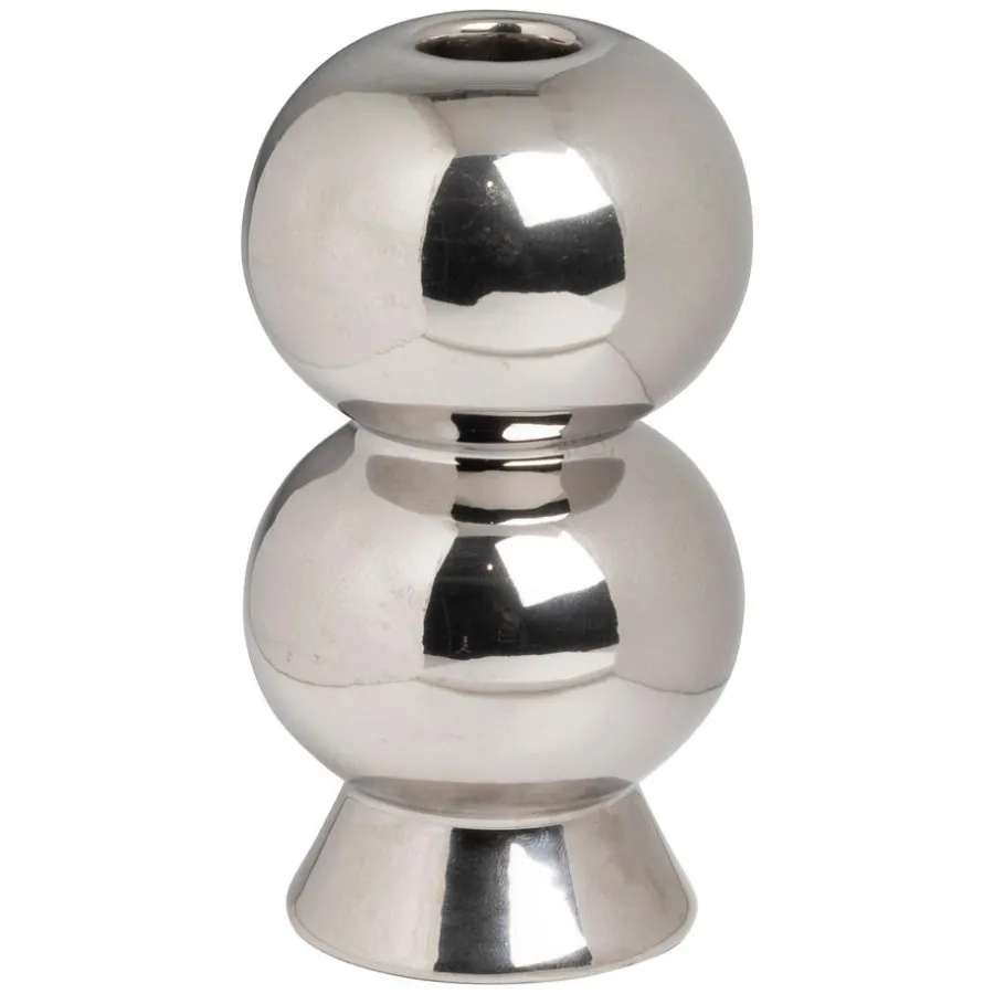 Kandelaar Ruch Zilver 17 cm^ Best