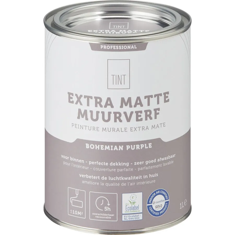 Muurverf Professional Bohemian Purple 1 l^ Best