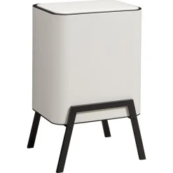Prullenbak Op Pootjes 2X 12,5 Liter Beige^ Sale