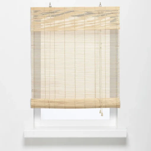Rolgordijn Bamboe Naturel 150x160 cm^ Fashion