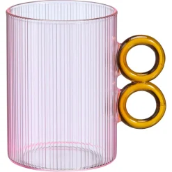 Theeglas Rings /Amber - 480 ml^ Discount