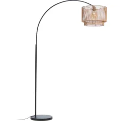 Vloerlamp Cilen Zwart Bruin^ Online