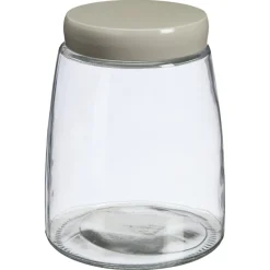 Voorraadpot Glas Zand - 12,5x16 cm 16 cm^ Fashion