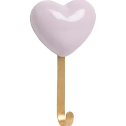 Wandhaak Hart Lila^ Fashion